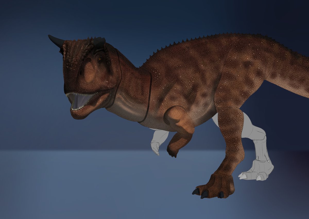 dinodanicus's tweet image. The process pics for my #carnotaurus #illustration.
#dinosaur #paleoart #paleontology #prehistoric #rain #JurassicWorld #JurassicPark #creaturedesign