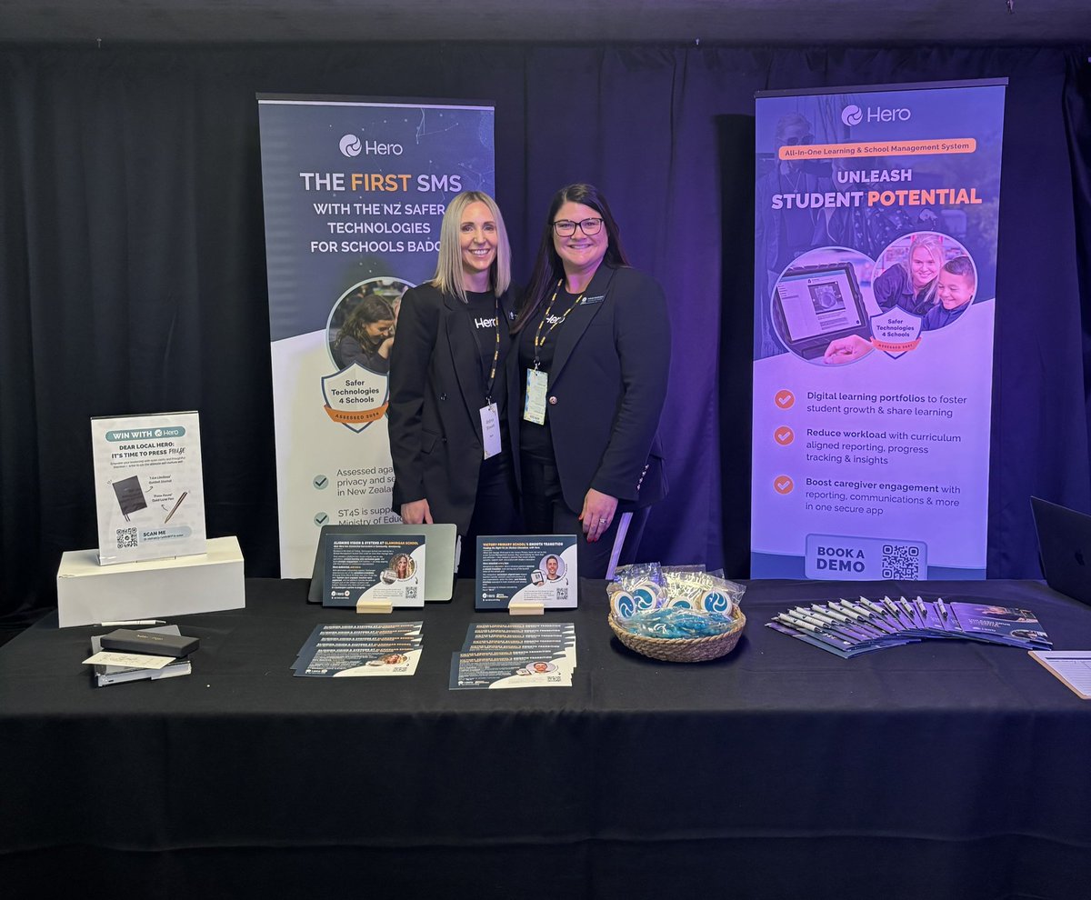 A great start to the #APPA conference in Taupō today! It’s been lovely connecting with our heroes in schools and sharing our new Data Walls and Triangulate Data features. It’s a time of change in the education space and we’ve got you! 🚀 #gamechanger #knowyourlearners #datawalls