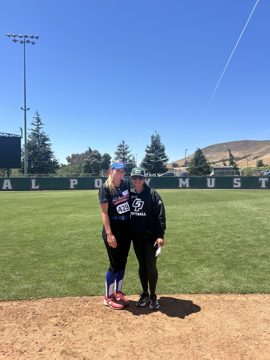 Ella Von Bergen (@evonbergen2026) on Twitter photo Another beautiful day at the Cal Poly Camp! Thank you to all the coaches and players for their hard work! Go Mustangs!
<a href="/BrieGalicinao/">Brie Galicinao</a> <a href="/gvecchio_gina/">gpup</a> <a href="/CalPolySoftball/">Cal Poly Softball</a> <a href="/aasamortimer/">AASA-Mortimer 18u Gold</a> <a href="/AasaTeams/">AASA-Teams</a> Another beautiful day at the Cal Poly Camp! Thank you to all the coaches and players for their hard work! Go Mustangs!
<a href="/BrieGalicinao/">Brie Galicinao</a> <a href="/gvecchio_gina/">gpup</a> <a href="/CalPolySoftball/">Cal Poly Softball</a> <a href="/aasamortimer/">AASA-Mortimer 18u Gold</a> <a href="/AasaTeams/">AASA-Teams</a>