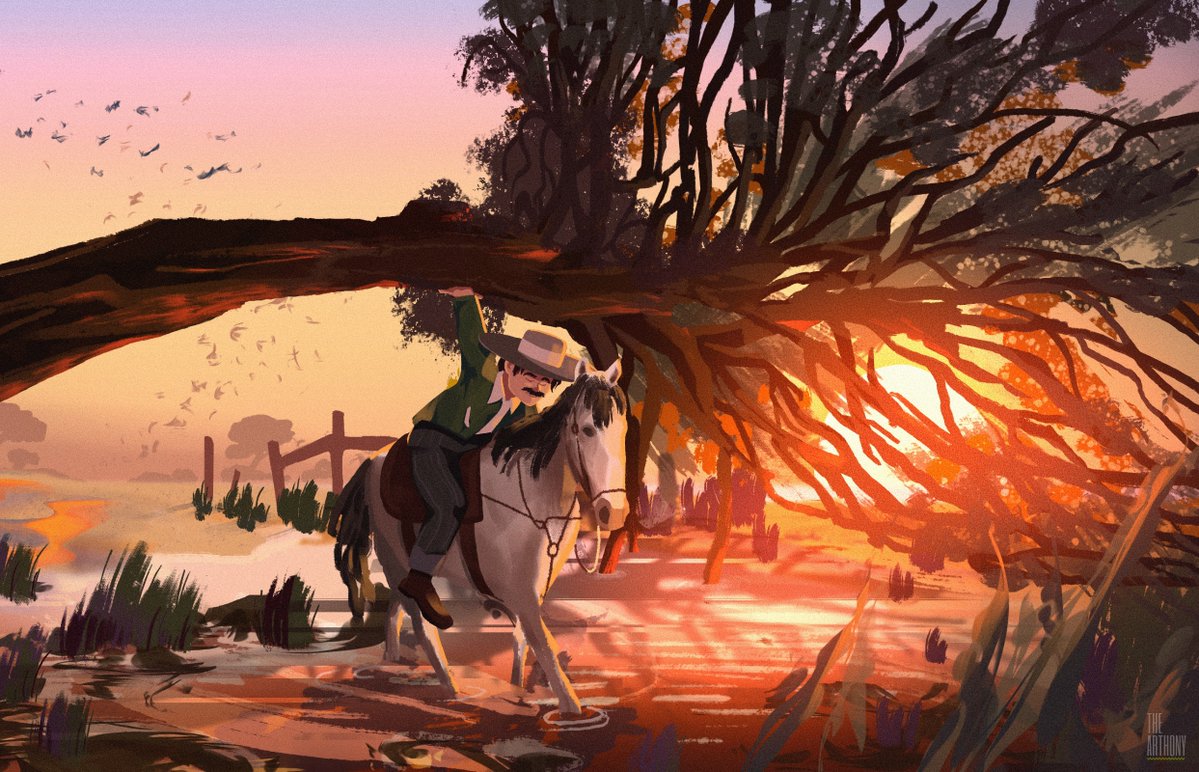 TheArthony's tweet image. The journey goes on… 🏇✨ #visdev #conceptart