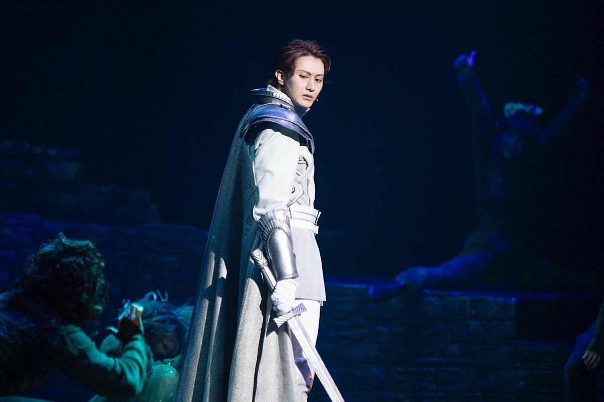 本日 #WOWOW にて 午後4:15～ #ミュージカルキングアーサー 放送いたし