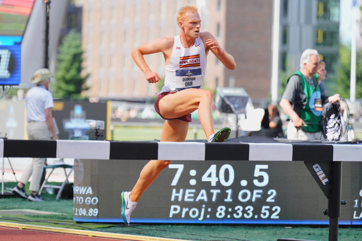 Honorable Mention All-America.

Quinton Orr caps his season with a 20th-place steeplechase finish of 8:44.02.

#CycloneSZN
