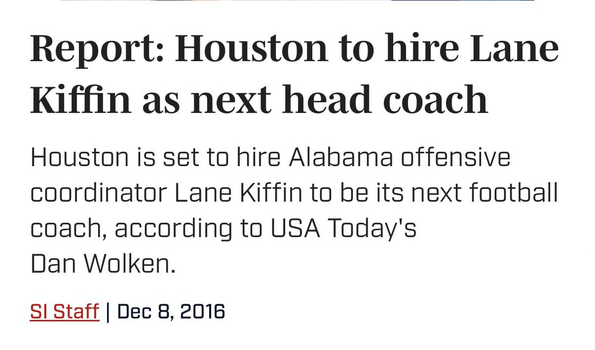 HeismanHorvath's tweet image. Hey @DanWolken, it not an attacking way, what was the story here? Bad info? Love to know the story behind this one day