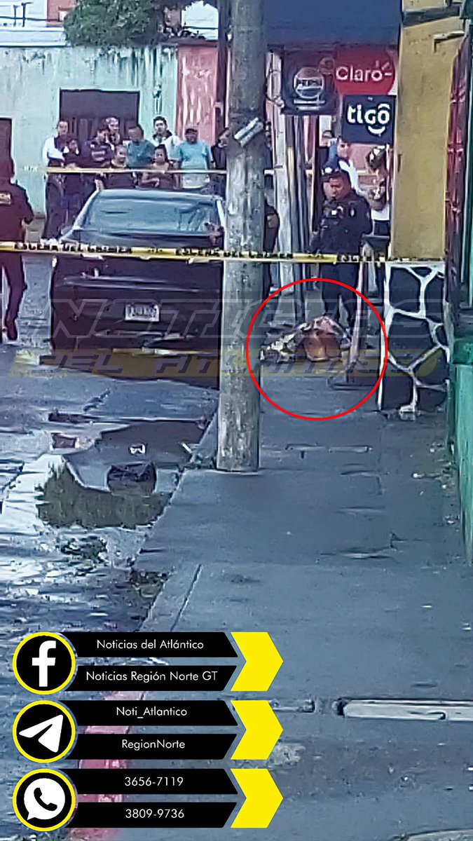 Noti_Atlantico's tweet image. 🔴#AHORA | #Preliminar, Una persona fallecida y una herida trasladada en estado grave a centro asistencial, es el saldo de un #AtaqueArmado en 16 Avenida, 2da. Calle, #Zona6, ampliaremos.