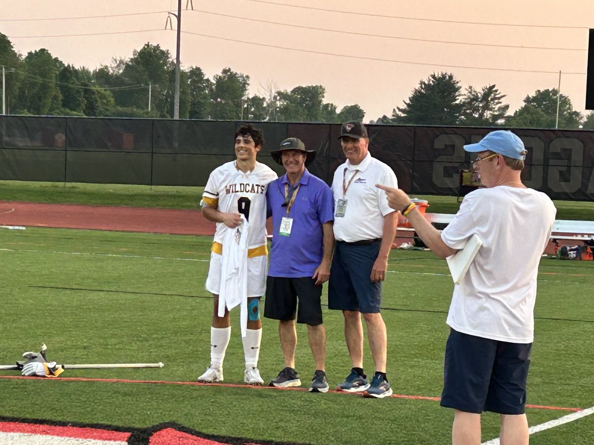 Congrats to Tighe McMahon for winning the sportsmanship award for WG!