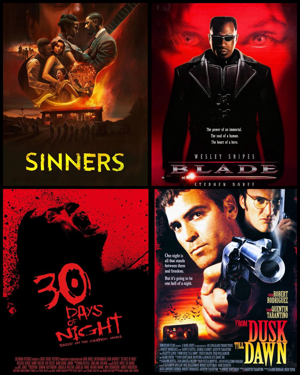 Doctor_Deadman's tweet photo. You’re stuck in one of these 4 Vampire universes, which one could you survive? https://t.co/bdit99B4EF