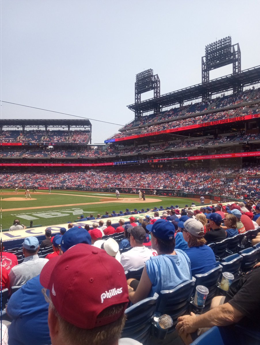 Today MLB ⚾ Game Phillies Vs Cubs # Phillies Win 7-2 #GoPhillies