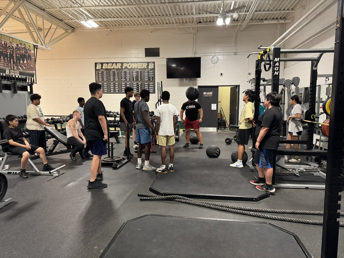 Bigger, faster, stronger! That’s what <a href="/BHSBearStrength/">Bryan High Strength & Conditioning</a> does! Thanks <a href="/Coach_Gegzna/">Coach G.</a> for all you do for all our sports in Bear Country! 

#GOBEARS