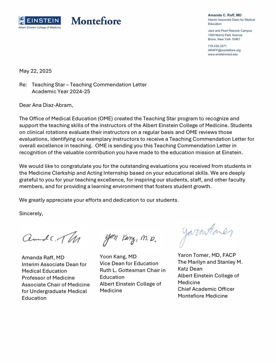 Ana Diaz Abram, MD tweet media