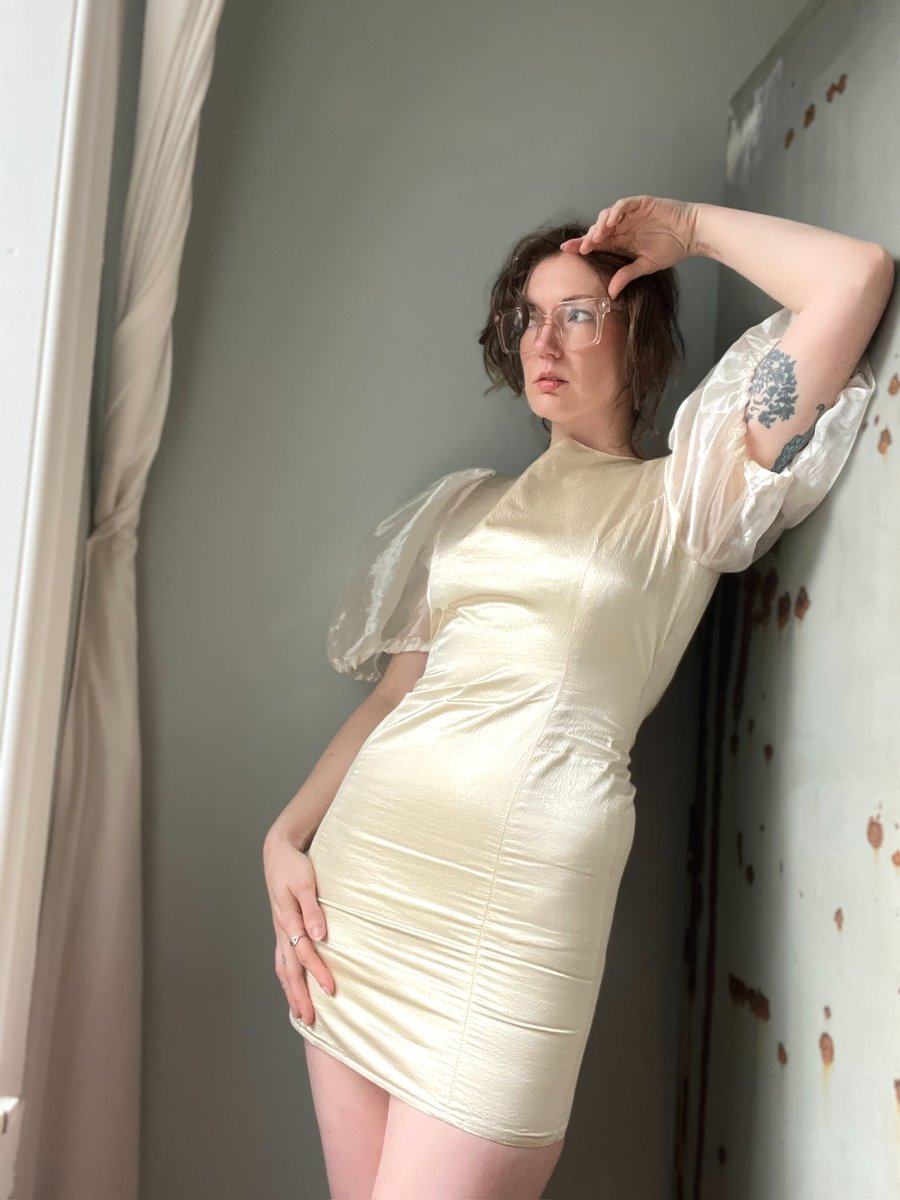 haylgnar's tweet image. Wearing this dress to go smoke weed on my couch