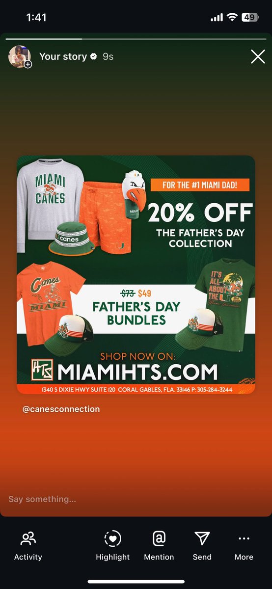 Father’s Day is almost here, don’t miss out! 🎁🧢 Shop the exclusive @MiamiHTS collection for the #1 Miami Dad and save 20% on Father’s Day favorites or get a Bundle for just $49! Available now in-store or online at 
miamihts.com/collections/fa…