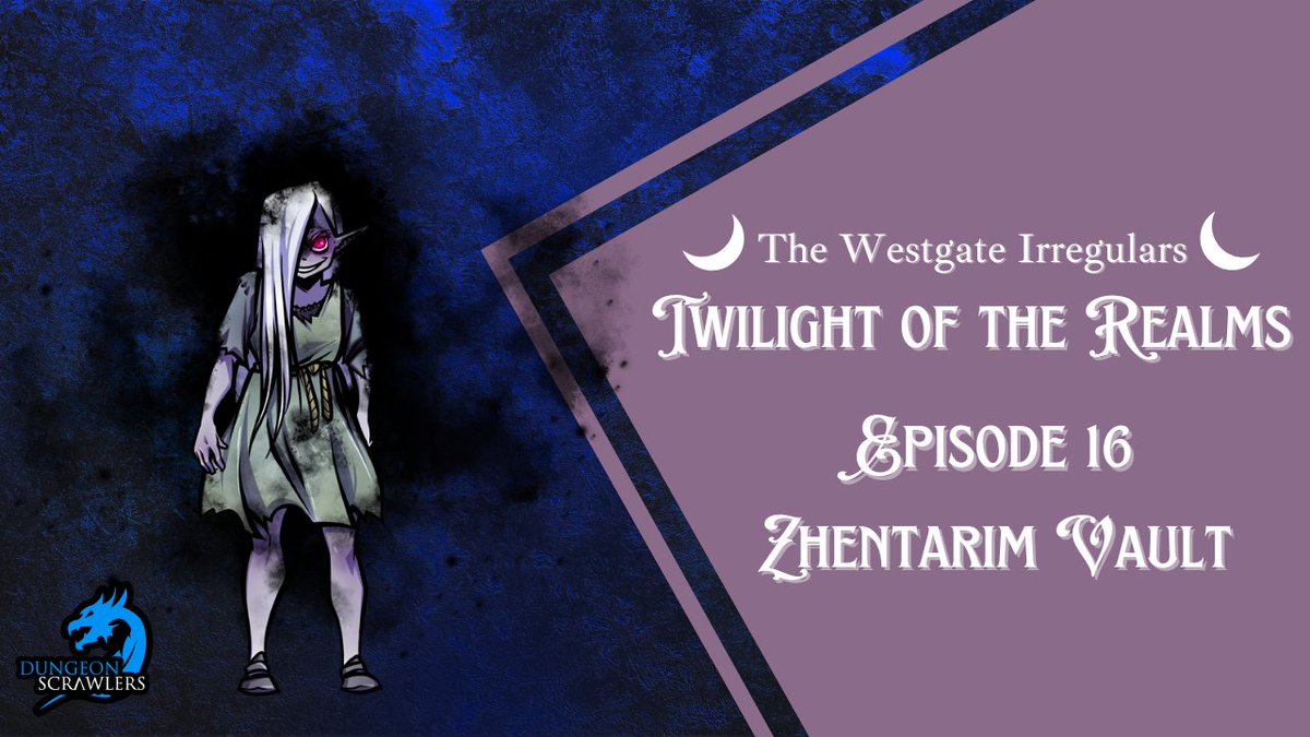 The Irregulars delve beneath Zhentil Keep once more to finish the former Night King Orbakh once and for all! What will they find down beneath one of the most evil cities in the Realms?

Find out at 6pm PT on twitch.tv/dungeonscrawle…