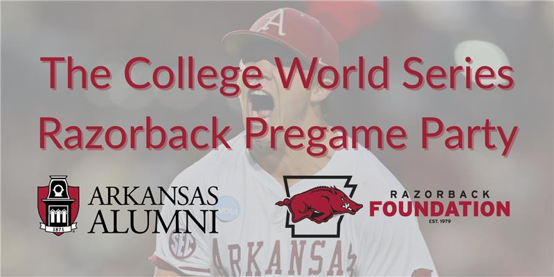 arkansasalumni's tweet image. New year, same spot! We’re back in Omaha and bringing the party back to @DJsDugout
Join @RazorFoundation & @arkansasalumni for the ultimate #OmaHogs pregame party!
🗓 June 14 |🕒 3–5 p.m. |📍1003 Capitol Avenue
🌮 Taco bar & 1 drink ticket included
🎟 eventbrite.com/e/2025-college…