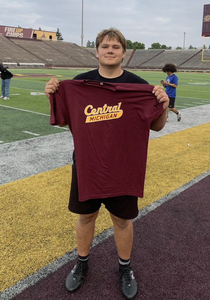 Jack Bobin (@jack_bobin77) on Twitter photo Had an amazing time at the <a href="/CMU_Football/">Central Michigan Football</a> prospect camp yesterday. Special thanks to <a href="/CoachHaydenMace/">Hayden Mace</a> for the coaching and opportunity to work. More like this soon to come 💪 <a href="/alex_pallone/">Alex Pallone</a> <a href="/MIexposure/">Michigan exposure</a> <a href="/PrepRedzoneMI/">Prep Redzone Michigan</a> <a href="/MichFBFrenzy/">Michigan Prep Frenzy</a> <a href="/statechampsmich/">STATE CHAMPS! Michigan</a> <a href="/claney101/">Chris Laney</a> Had an amazing time at the <a href="/CMU_Football/">Central Michigan Football</a> prospect camp yesterday. Special thanks to <a href="/CoachHaydenMace/">Hayden Mace</a> for the coaching and opportunity to work. More like this soon to come 💪 <a href="/alex_pallone/">Alex Pallone</a> <a href="/MIexposure/">Michigan exposure</a> <a href="/PrepRedzoneMI/">Prep Redzone Michigan</a> <a href="/MichFBFrenzy/">Michigan Prep Frenzy</a> <a href="/statechampsmich/">STATE CHAMPS! Michigan</a> <a href="/claney101/">Chris Laney</a>