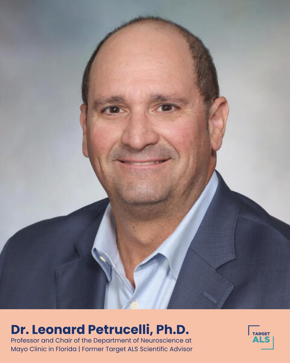 Dr. Leonard Petrucelli is a globally recognized leader in neurodegeneration and our longtime Scientific Advisor. He's been instrumental in shaping #ALSResearch and the very foundation of Target ALS. As he steps down from his role with us, we celebrate his partnership and vision.