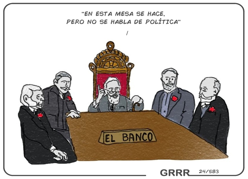 Los políticos y su voto en fideicomiso...
De la política espectáculo, de la que se habla, a la política real fiduciaria de la que no se habla...