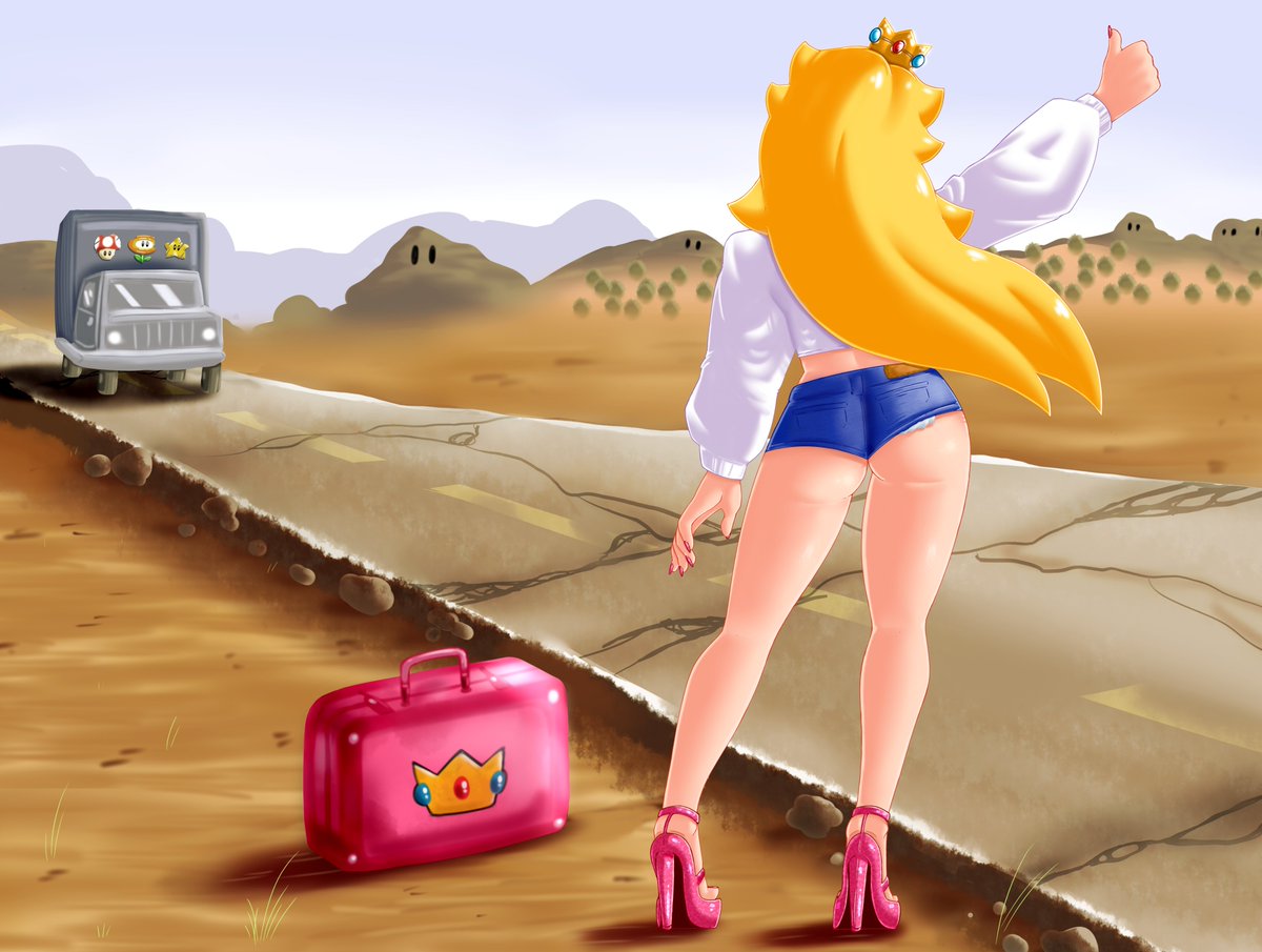 Princess Peach x Sabrina Carpenter!