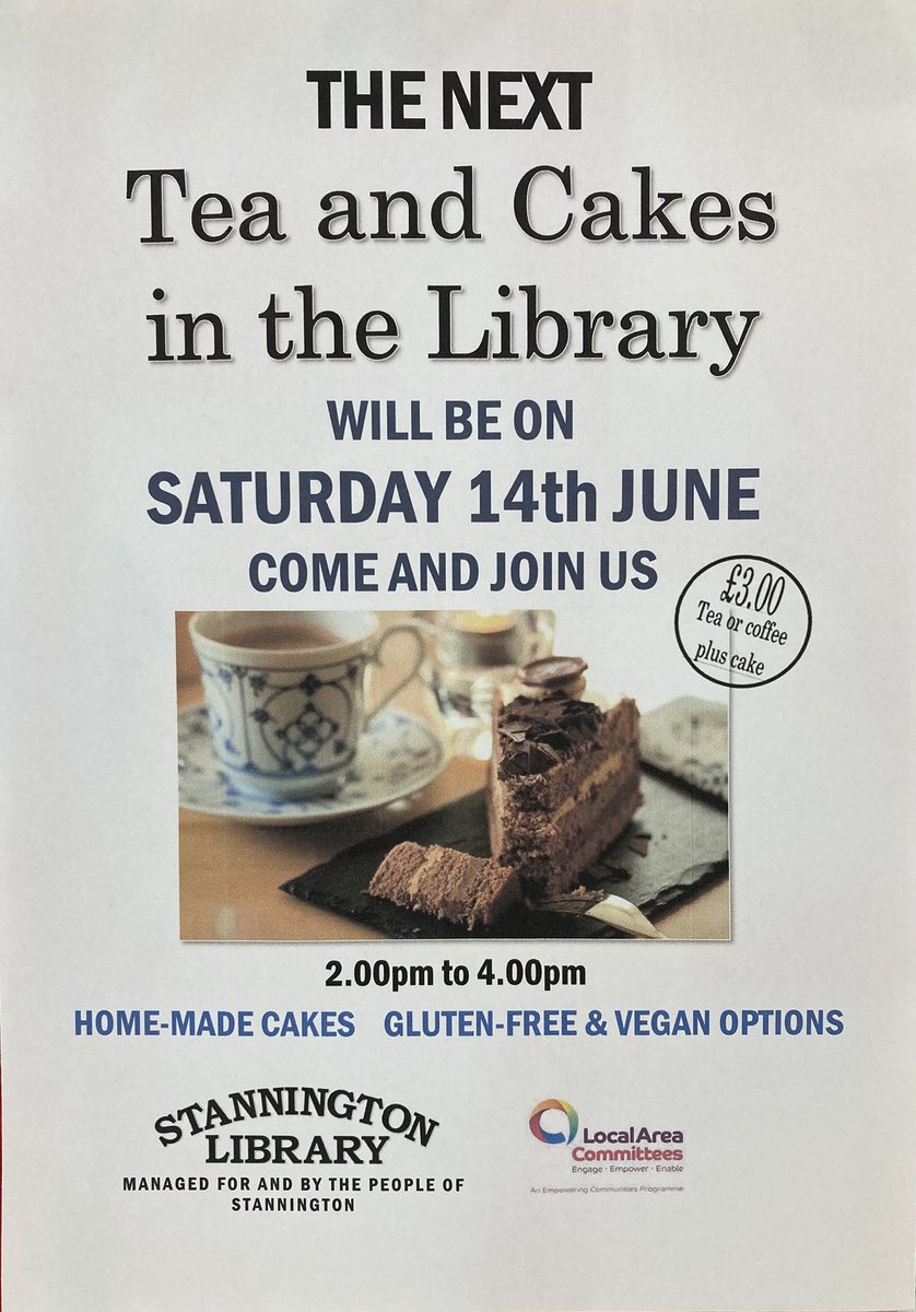 Stannington Library tweet media