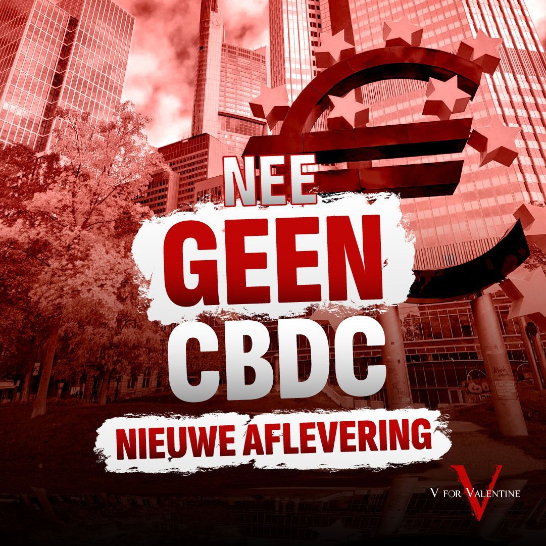 V4Valentineshow's tweet image. De CBDC is verleden tijd. In de nieuwste aflevering van V for Valentine legt Boris uit waarom we niks te vrezen hebben van de digitale euro. Check de aflevering vanaf 19:00 uur op Youtube of Rumble! youtu.be/MyTPDuBrxZs?si…