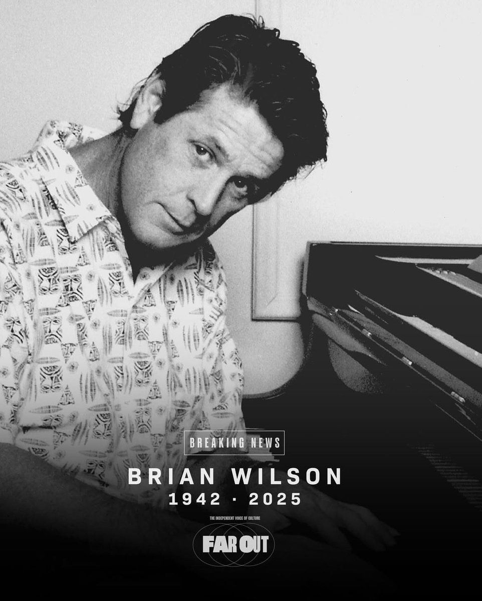 wadelentz's tweet photo. I hate to hear this! Brian Wilson's unmatched gift for melody and harmony turned surf songs into symphonies. Only Wilson could make complex arrangements feel effortless. #IWillForeverBeABeachBoysFan #ThanksForTheMusic https://t.co/mH53NvDPYD