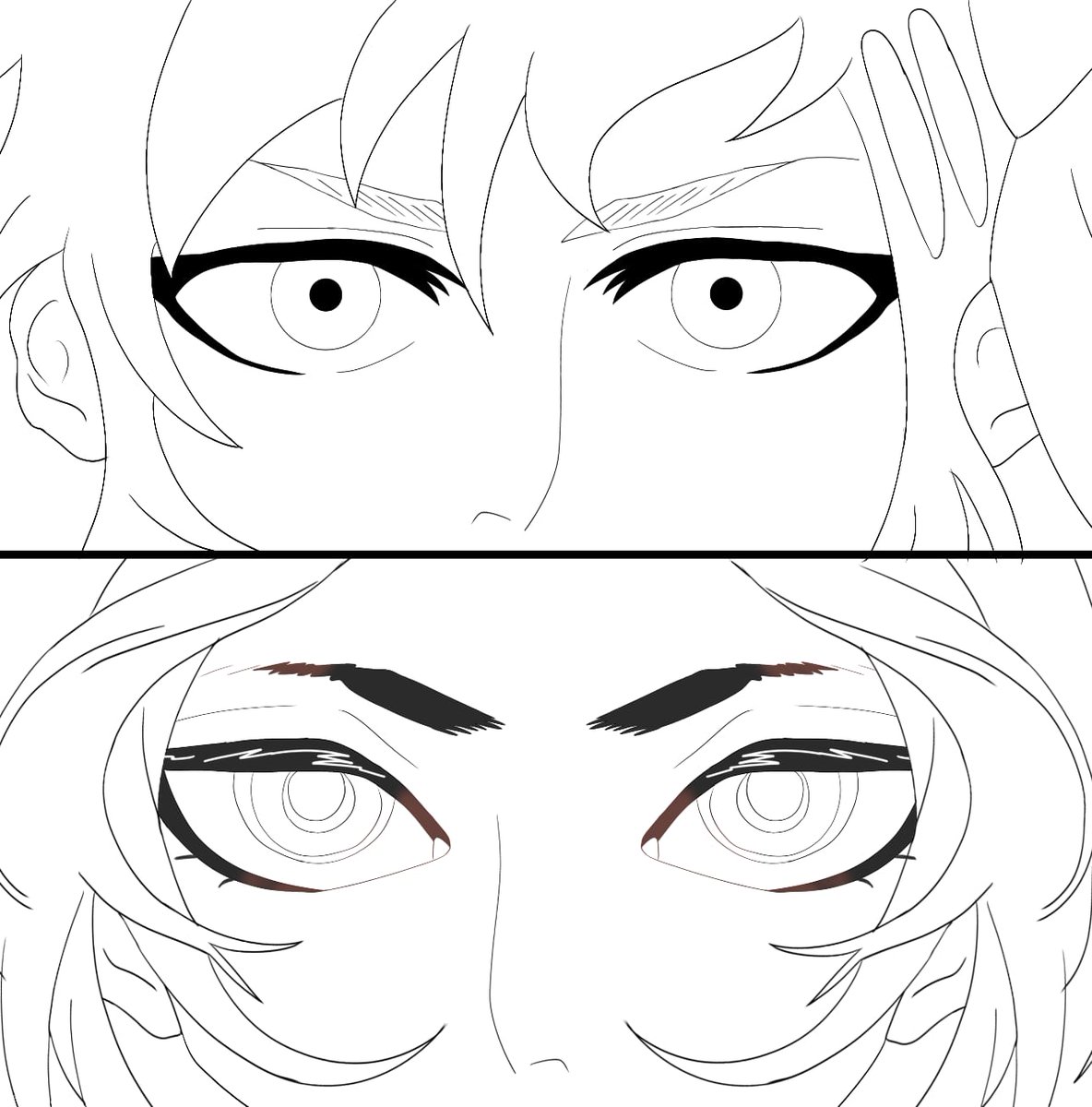 iiLoomy23_'s tweet photo. Lineart &amp; Funny art ✨️

#art #fanart https://t.co/xqoJdUCKUi