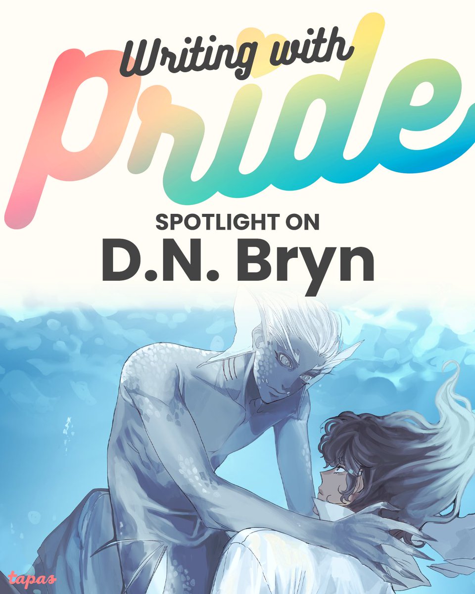tapas_app's tweet photo. πβ¨ Pride spotlight time: Meet D.N. Bryn, the mind behind "Our Bloody Pearl" a queer siren x pirate fantasy with major found family feels π§ββοΈβοΈπ
#tapaspride #readontapas #tapasspotlight https://t.co/bnmjBqL90C