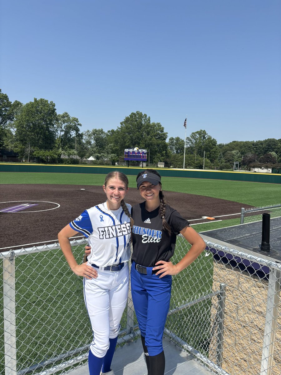 Had another great day at the <a href="/AshlandUSball/">Ashland University Softball</a> camp! I really liked the mix of drills we did while also getting to play some actual games and get live reps. Thank you coaches for putting this on, I had a lot of fun! <a href="/CoachJLPrice/">Jackie Price</a> 

<a href="/TEP_Ferrari/">Thunder Elite Premier - Ferrari</a> <a href="/OilerPride22/">Jeff Steiner</a> <a href="/Tallmadge_sball/">Tallmadge Softball</a>