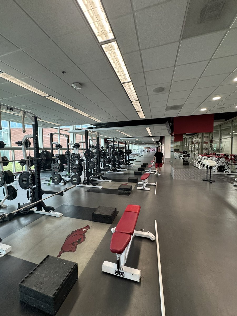 Had a great time at the University of Arkansas today‼️