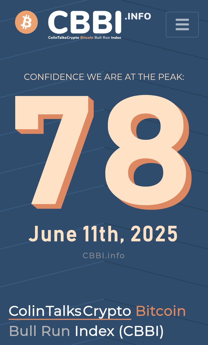 HedgehogOfFog's tweet image. be careful, we are really close to final run

stay focused, not greedy

this moment can change your life

#BTC #FinalRun #Crypto #CBBI
colintalkscrypto.com/cbbi/