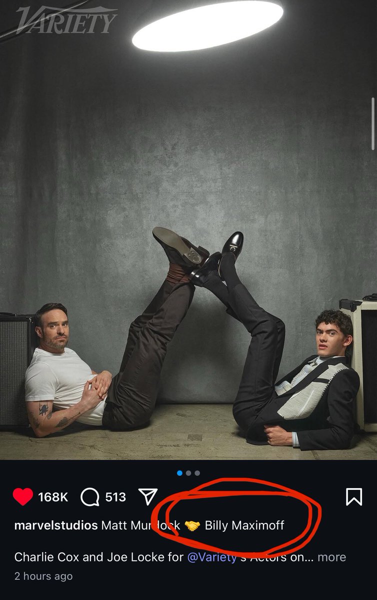 Oh? From the official MCU account?

Billy KAPLAN just found DEAD. #Wiccan