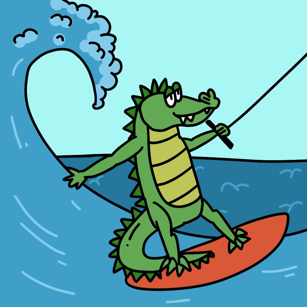 Summer Crocodile tweet media