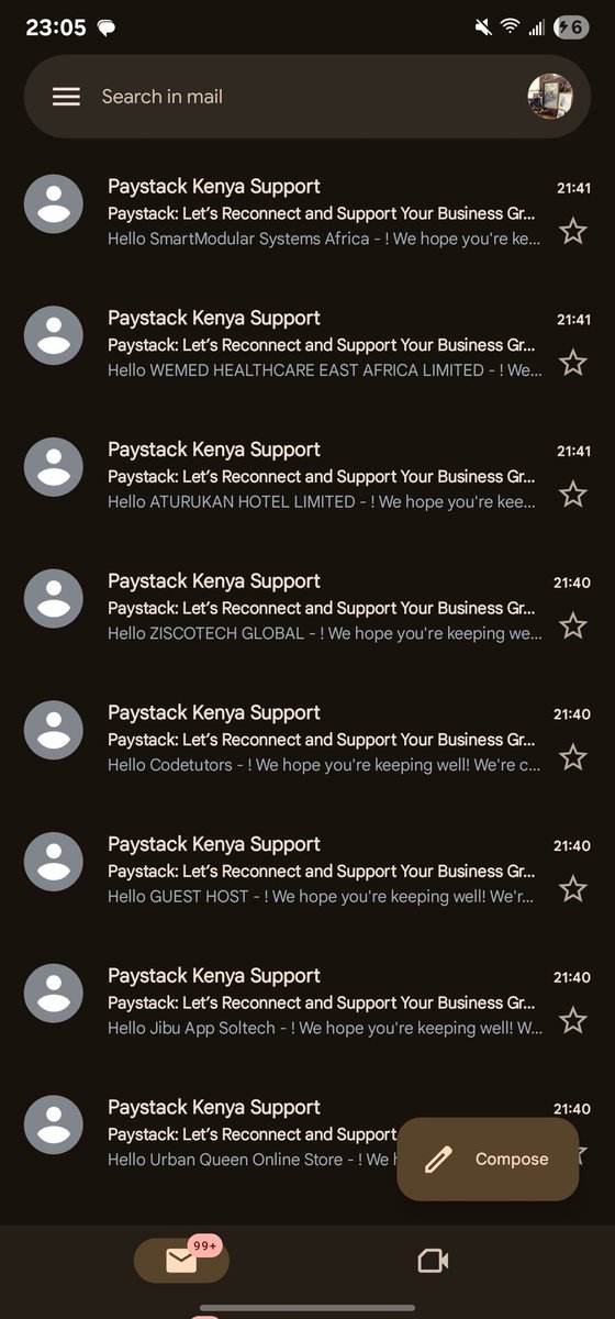IbrahimDiba's tweet photo. @PaystackSupport why are you spamming me with so many emails? https://t.co/pPhztjkuKU