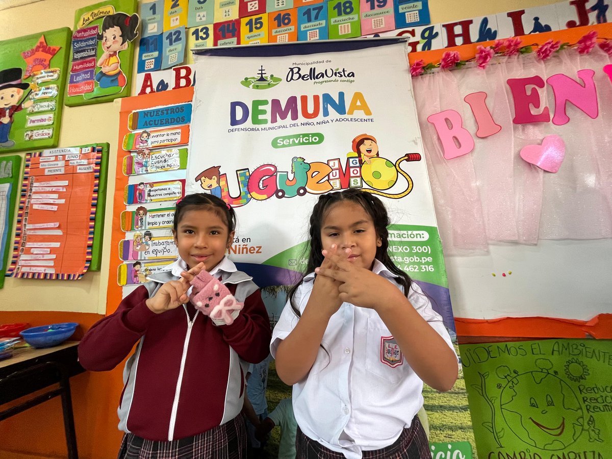 ¡Seguimos celebrando el Día Internacional del Juego!
Esstuvimos en la I.E. Dora Mayer (Urb. San José) compartimiendo momentos divertidos a través de actividades lúdicas que benefician a nuestros niños, niñas y adolescentes. 🧩 Bellavista está en #ModoNiñez