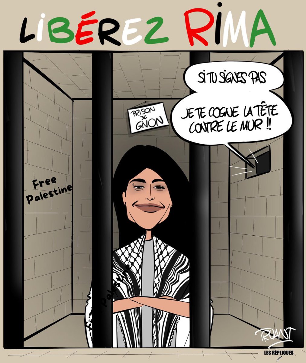 Les Répliques (@les_repliques) on Twitter photo Le journaliste d’Al Jazeera, Omar Faiad récemment expulsé d’Israël et membre de l’équipage du navire Madleen de la Freedom Flotilla, affirme que la police israélienne a proféré des menaces physiques à l’encontre de l’eurodéputée française <a href="/RimaHas/">Rima Hassan</a>
« Si tu ne signes pas le Le journaliste d’Al Jazeera, Omar Faiad récemment expulsé d’Israël et membre de l’équipage du navire Madleen de la Freedom Flotilla, affirme que la police israélienne a proféré des menaces physiques à l’encontre de l’eurodéputée française <a href="/RimaHas/">Rima Hassan</a>
« Si tu ne signes pas le