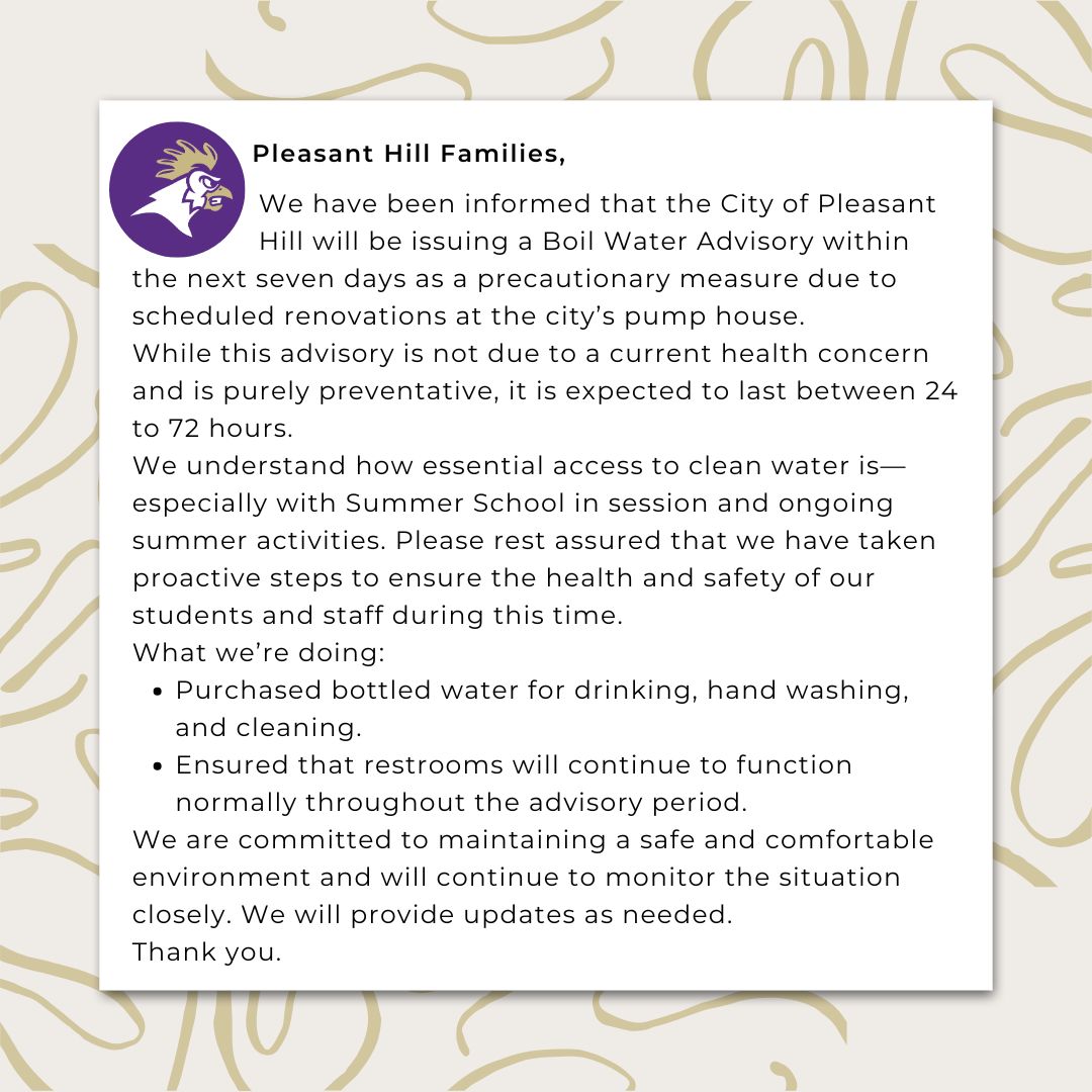 Pleasant Hill R-III (@phr3sd) on Twitter photo 