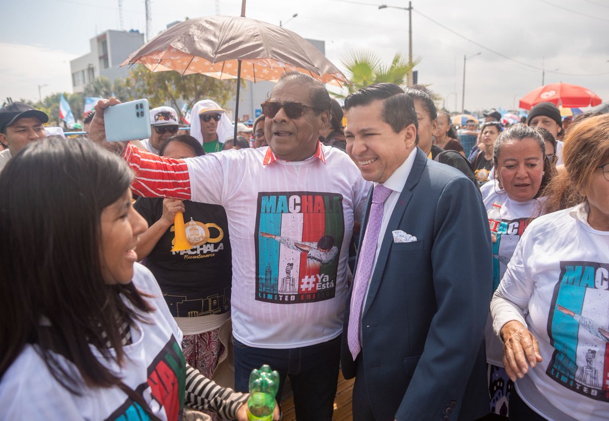 El sueño de tener un Nuevo Ecuador solo es posible cuando, juntos trabajamos, por el mismo objetivo. Machala los respalda.