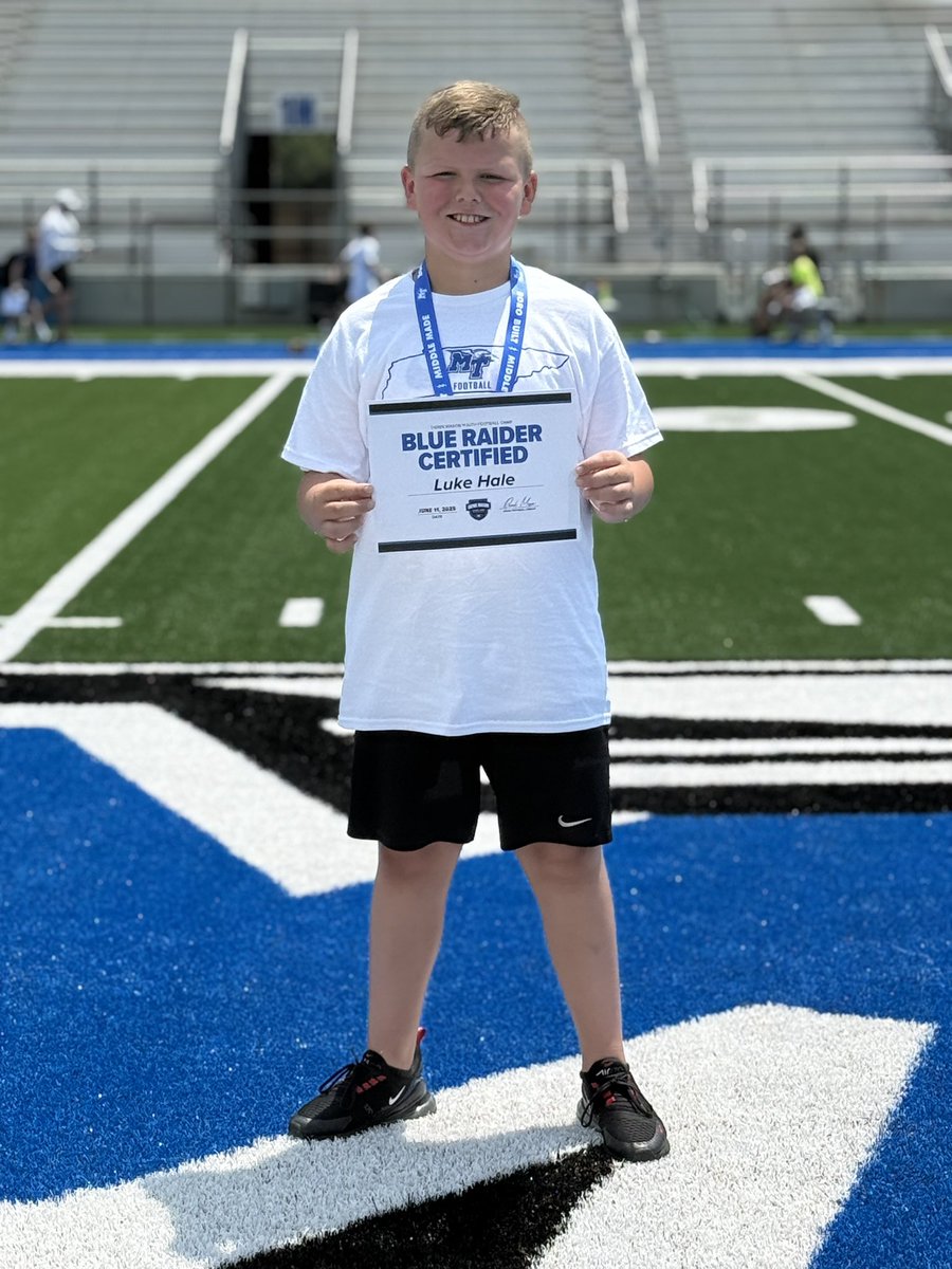 Thank you  <a href="/CoachDerekMason/">Derek Mason</a> and <a href="/MT_FB/">Middle Tennessee Football</a>