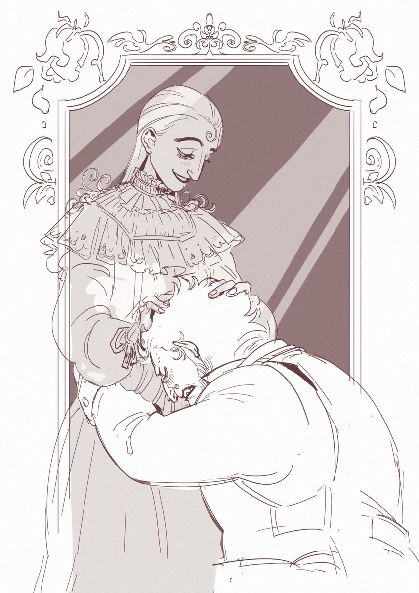 [OP Victorian AU]
I may be obsessed with Perona’s mom