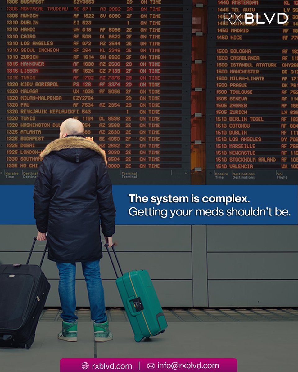 RxBlvd's tweet photo. The system is complex. Getting your meds shouldn't be. That's @RxBlvd We cut through the red tape for easy prescription access. 

Discover the difference: https://t.co/bN1RAL9BMQ

#healthcareinnovation #easymeds #digitalpharmacy #healthcare #medaccess #onlinemeds #USA https://t.co/A4uBCqF6b3