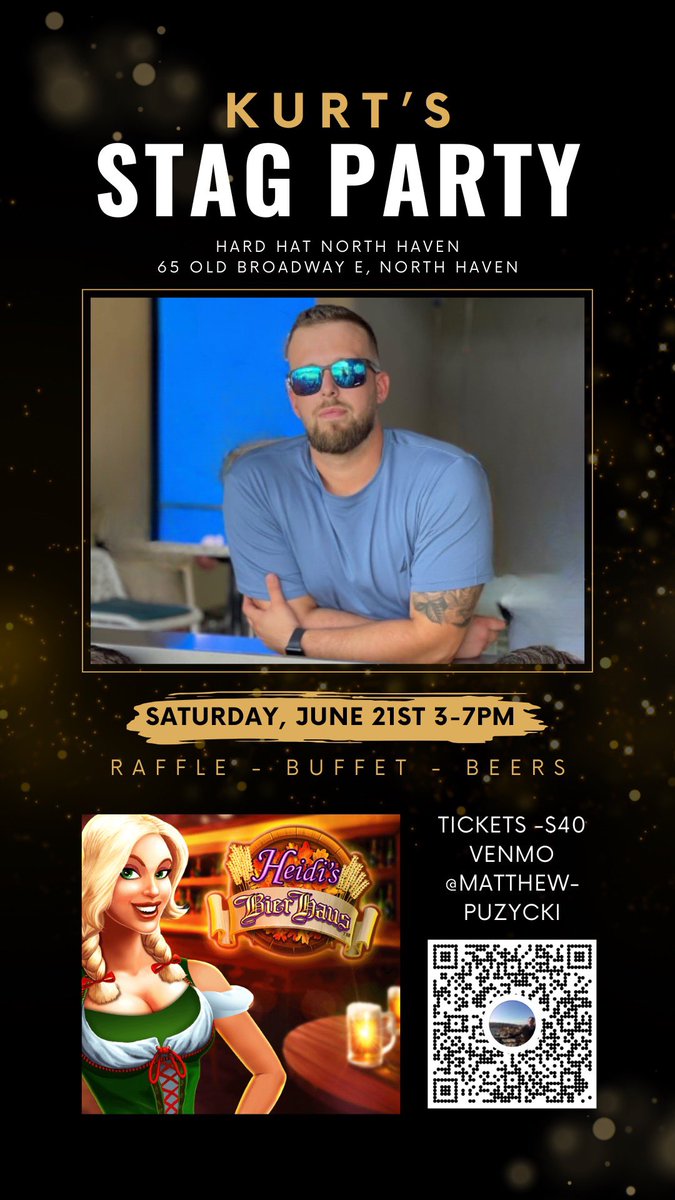 justinsudol's tweet photo. @PardonMyTake @Philly_Mays @BarstoolBigCat @PFTCommenter @PardonMyMeme @hen_ease Gentleman please consider buying a stag ticket or 10. Would appreciate the support for @kurtiss22. Long time AWLs https://t.co/RXMzpTIOlK