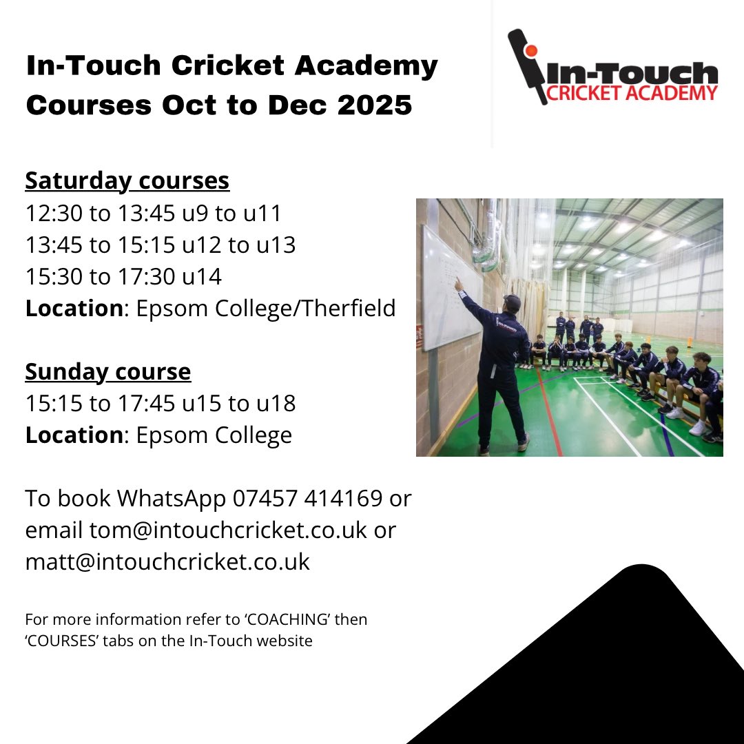 In-Touch Cricket tweet media