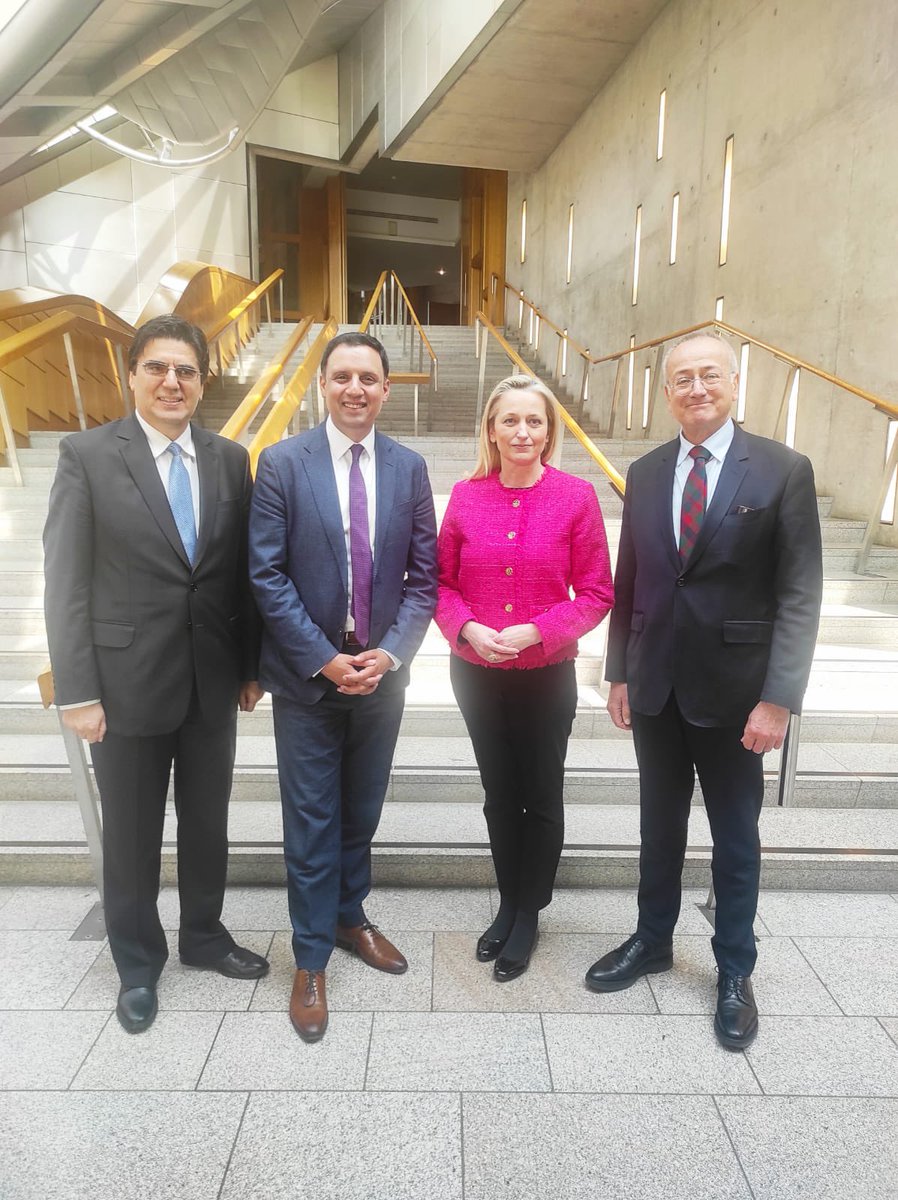 PedroSerranoEU's tweet image. Insightful exchanges with Scottish🏴political leaders in Holyrood. Many thanks to @AnasSarwar and @agcolehamilton. I’m also grateful to @POScotParl Presiding Officer Alison Johnstone for her warm welcome and hospitality.