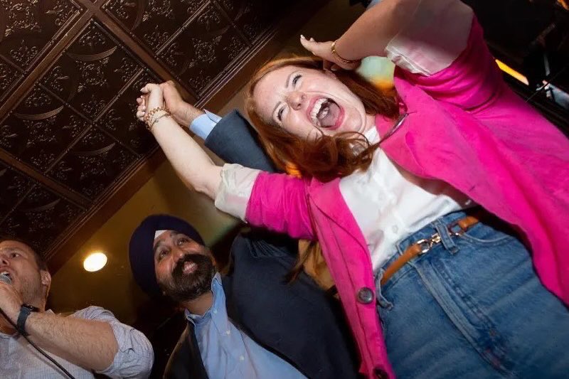Katie Brennan (@katiebrennan_32) on Twitter photo THANK YOU Jersey City and Hoboken. This is what democracy looks like! This is our win, for and by the people. We did it. We really did it. I am so proud to be your democratic nominee for Assembly along with <a href="/RaviBhalla/">Ravinder S. Bhalla</a>. More to come! 📷 credit <a href="/JerseyCityTimes/">Jersey City Times</a> THANK YOU Jersey City and Hoboken. This is what democracy looks like! This is our win, for and by the people. We did it. We really did it. I am so proud to be your democratic nominee for Assembly along with <a href="/RaviBhalla/">Ravinder S. Bhalla</a>. More to come! 📷 credit <a href="/JerseyCityTimes/">Jersey City Times</a>