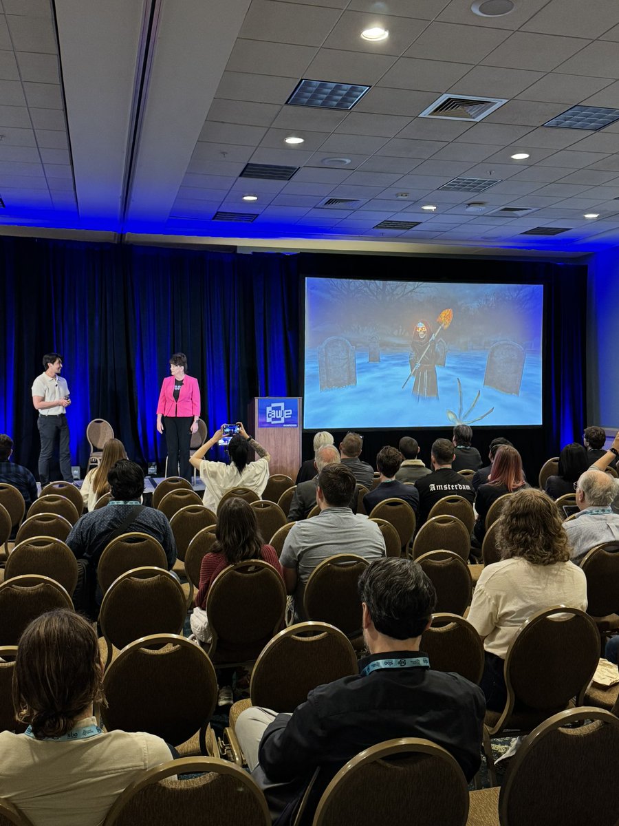 alex_dzyuba's tweet photo. Just witnessed the magic at #AWE2025 💫
“Epic Realities: Revolutionizing Theme Parks with AR Magic at #Universal Epic Universe” 🎢✨Blown away by how AR is transforming storytelling and theme park immersion. Universal is setting the bar high! 🔥
#AR #ThemeParks #epicuniversal https://t.co/99p4ROaziF