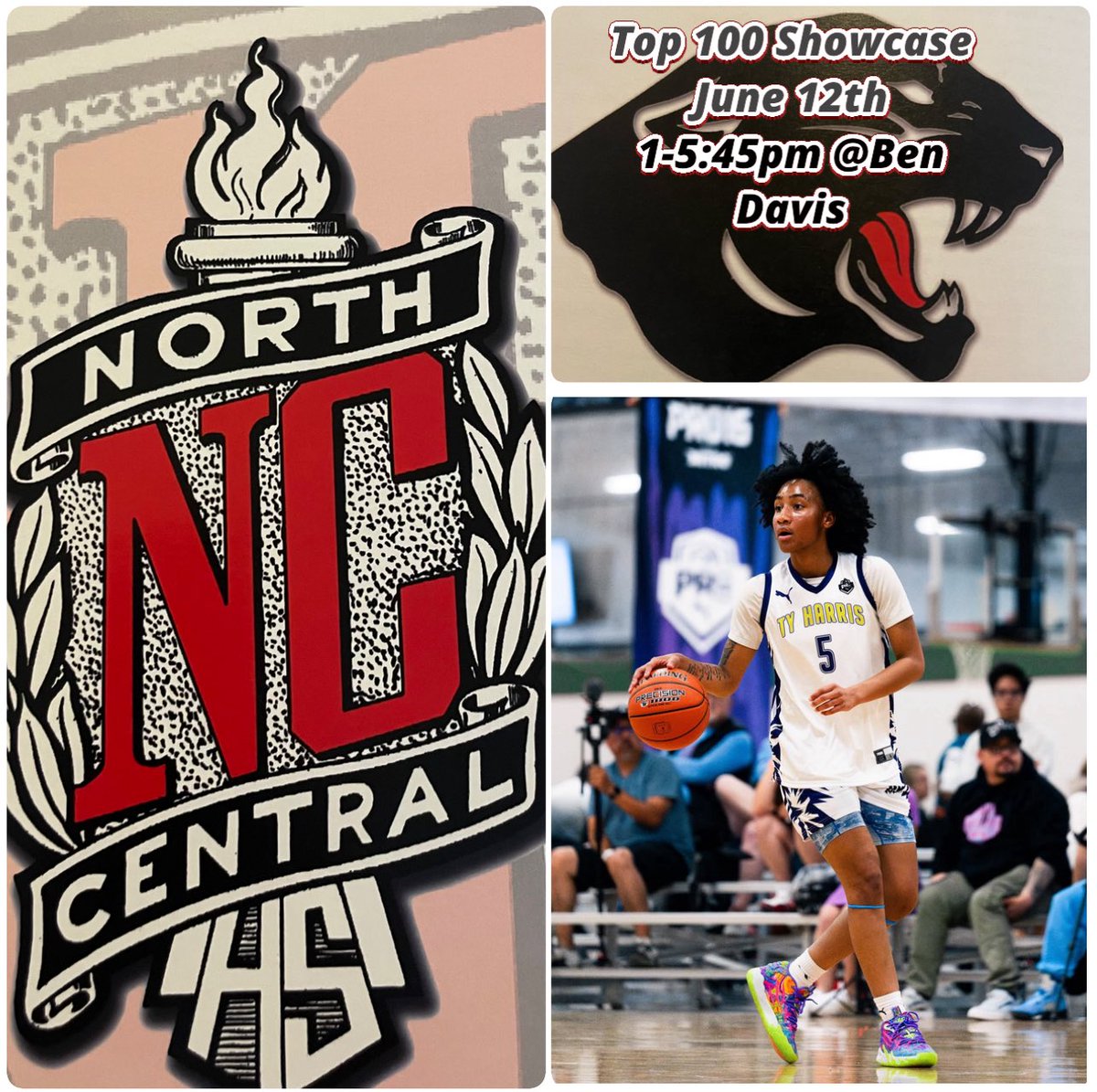 Back at it! 💨 <a href="/TyHarrisElite/">TyHarrisElite</a> <a href="/NCWB317/">@NCWBasketball</a>