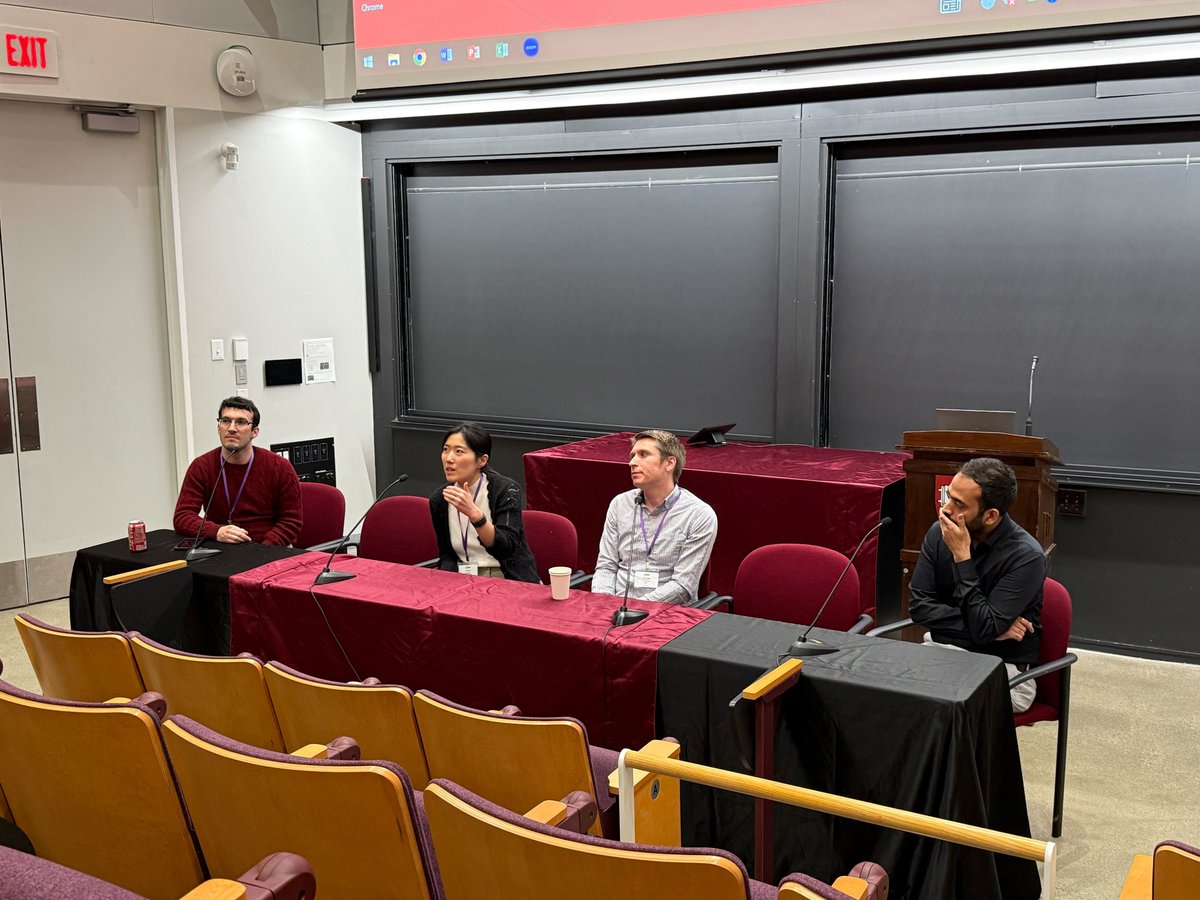 tatta_bio's tweet image. We were thrilled to see our co-founder @Micro_Yunha speak at @BostonBacterial Meeting yesterday on a panel about how AI is reshaping biological research.
Thank you to the BBM team for putting together such a thoughtful event!
One clear takeaway: there’s a real sense of…