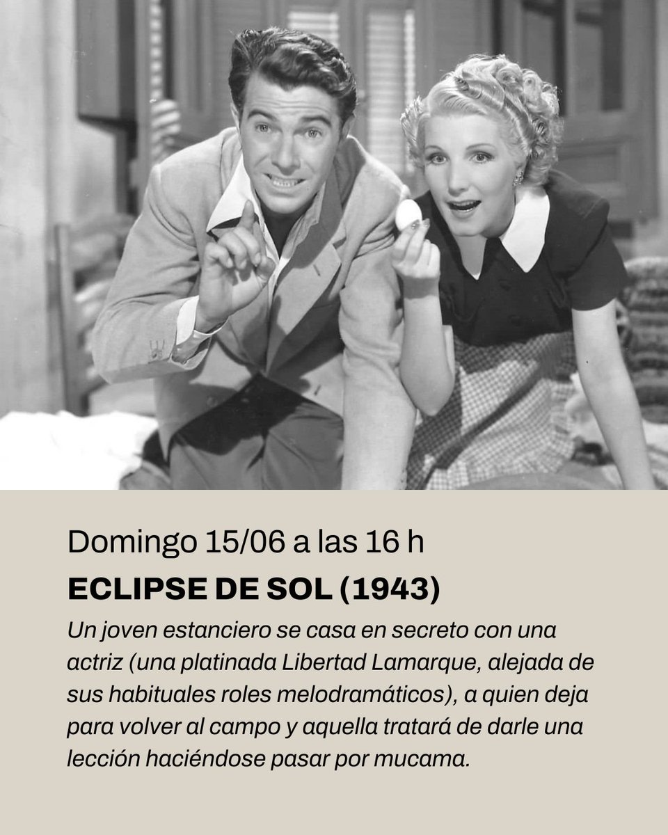 Sábado 14 y domingo 15
Fin de semana Saslavsky: un director entre París, Hollywood y Buenos Aires
Cuatro films para redescubrir a un maestro del cine argentino, entre el realismo poético y el melodrama sofisticado.

Caffarena 51, La Boca.