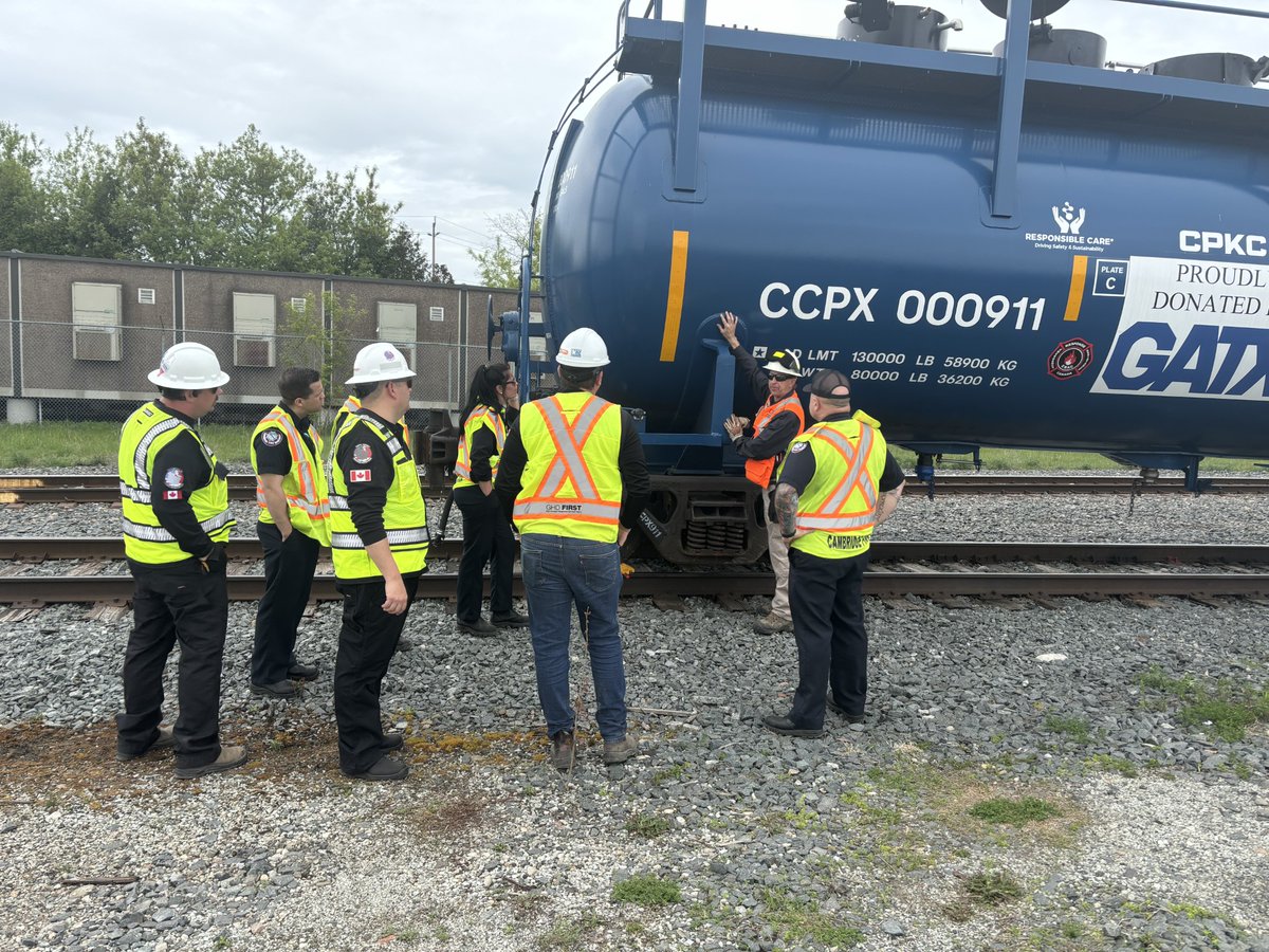 Join us July 8-11 in Cambridge, ON for hands-on learning with TRANSCAER’s new CCPX 911 tank car!  

Location: CN Sarnia Yard
Time:   
AM Session: 8:30 AM-12:00 PM   
PM Session: 12:30 PM-4:00 PM    

Register here: transcaer.canadianchemistry.ca/upcoming-trans…
