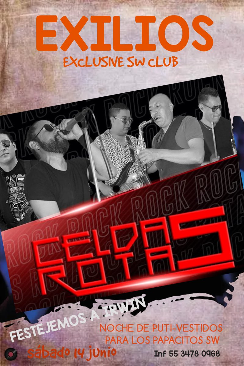 😈EXILIOS SW😈 (@exiliosclubsw) on Twitter photo Noche de Rock y papacitos sw
Inf.55 3478 0968
Cupo limitado <a href="/SWRtultepec/">EXILIOS SW CLUB EXCLUSIVE</a> <a href="/AngelSw174136/">✨️😈EXILIOS😈✨️</a> <a href="/EXILIOSCLUBSW/">😈EXILIOS SW😈</a> <a href="/MRSERCHLIMON82/">Sergio</a> <a href="/Duvalinchocovan/">🤎Duvalin💛</a> <a href="/couplegoalssw/">💛✨🍍Coffe & Milk🍍✨💛</a> <a href="/Mary_Y_Pepe/">✨ 𝓜𝓪𝓡𝔂_𝓨_𝓟𝓮𝓟𝓮 💫</a> Noche de Rock y papacitos sw
Inf.55 3478 0968
Cupo limitado <a href="/SWRtultepec/">EXILIOS SW CLUB EXCLUSIVE</a> <a href="/AngelSw174136/">✨️😈EXILIOS😈✨️</a> <a href="/EXILIOSCLUBSW/">😈EXILIOS SW😈</a> <a href="/MRSERCHLIMON82/">Sergio</a> <a href="/Duvalinchocovan/">🤎Duvalin💛</a> <a href="/couplegoalssw/">💛✨🍍Coffe & Milk🍍✨💛</a> <a href="/Mary_Y_Pepe/">✨ 𝓜𝓪𝓡𝔂_𝓨_𝓟𝓮𝓟𝓮 💫</a>