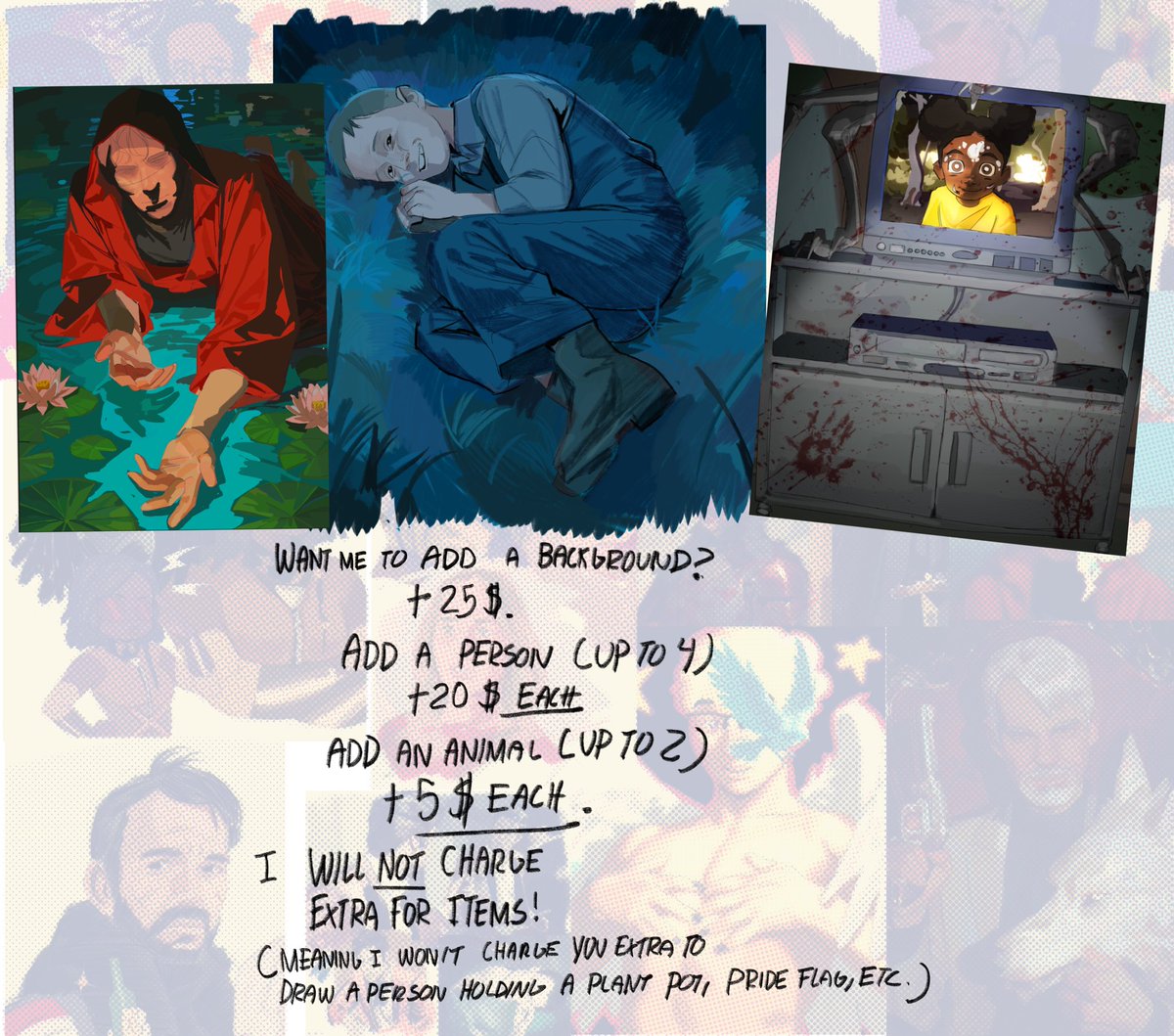 flintliensteel's tweet image. Commission info! 8 slots are currently available! Dm me if you’re interested!! &lt;3